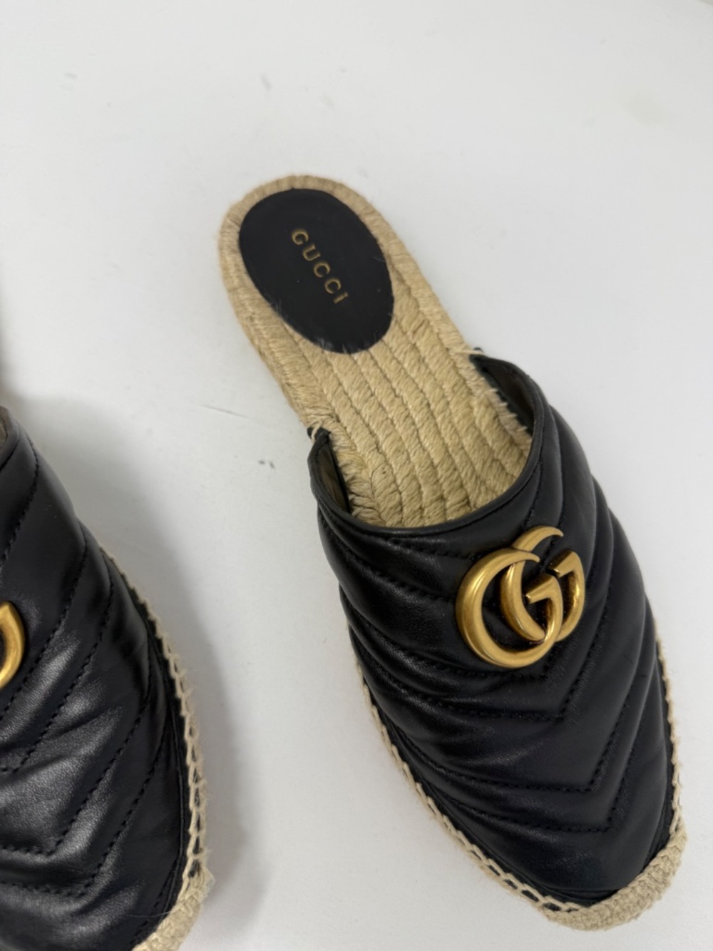 WOMEN GUCCI ESPADRILLES SIZE 37 - Picture 2 of 7